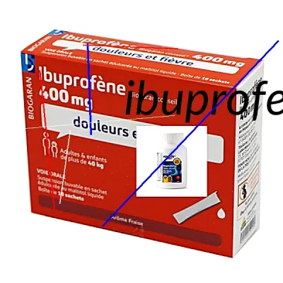 Ibuprofen avec ou sans ordonnance